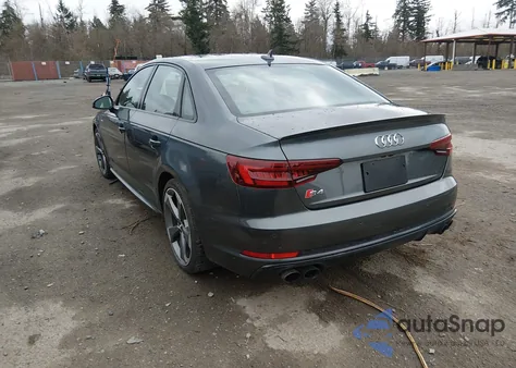 2018 Audi S4 3.0T Premium Plus z USA, uszkodzony, nr VIN WAUB4AF46JA010697